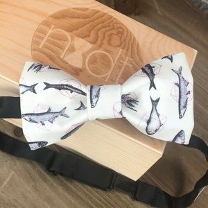 NDT Novelty Adjustable Bow Tie - Sharks